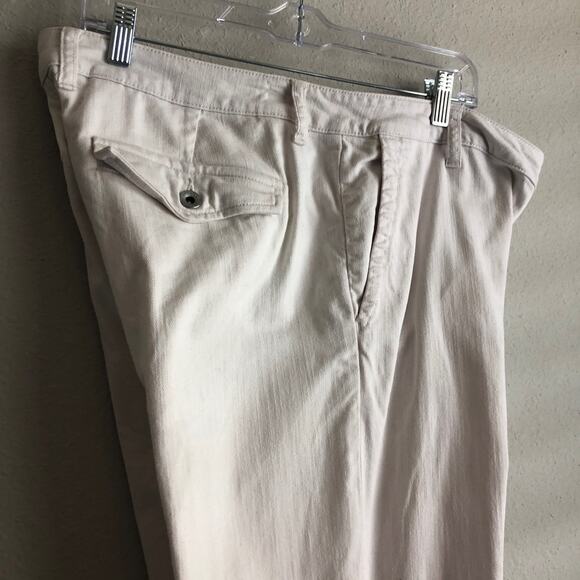 Banana Republic White Jeans relaxed trouser size 32 - Picture 9 of 9